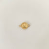 Herraje letra N Oro amarillo 18k 0,65 Gr / 1,5 Cm
