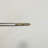 Anillo Corazon circones blancos Oro amarillo 18k / Talla 7 / 1,3 Gr / 1,1 mm
