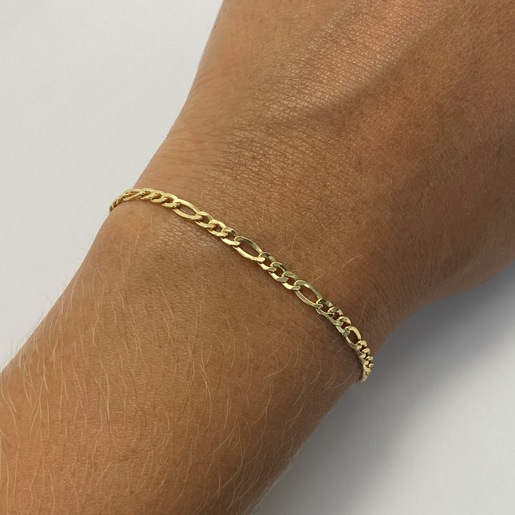 Pulso It 3x1 Oro amarillo 18k 1,8 Gr / 2,8 mm / 19,6 Cm