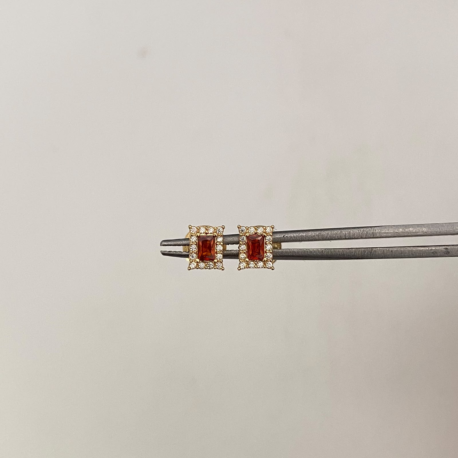 Topos Cuadros Casting Naranja Oro amarillo 18k 0,75 Gr / 4,8 mm