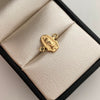 Herraje Virgen de Guadalupe Silueta Oro amarillo 18k 0,55 Gr / 1,5 Cm