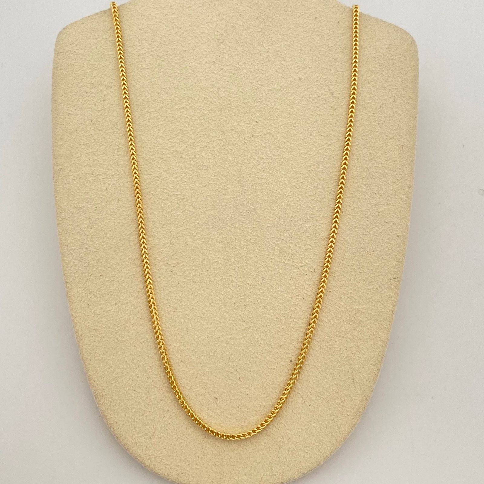 Cadena It franco  Oro amarillo 18k +1 / 6,45 Gr / 1,8 mm / 60 Cm