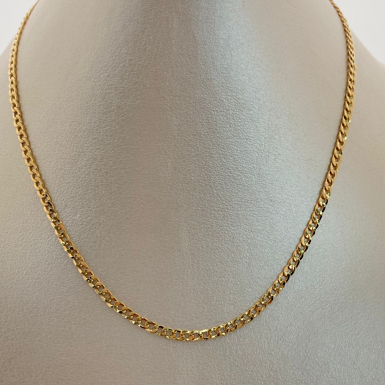 Cadena It Cubana Oro amarillo 18k 6,8 Gr / 3,3 mm / 60 Cm