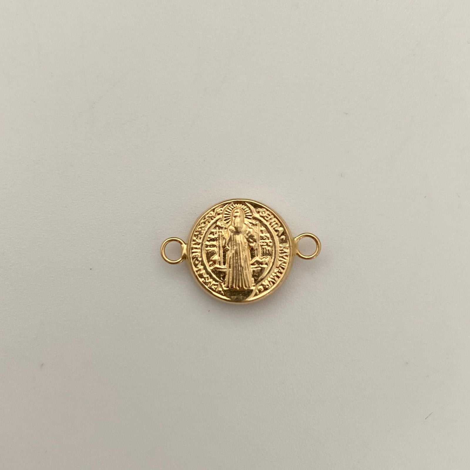Herraje san benito Oro amarillo 18k 0,6 Gr / 1,5 Cm