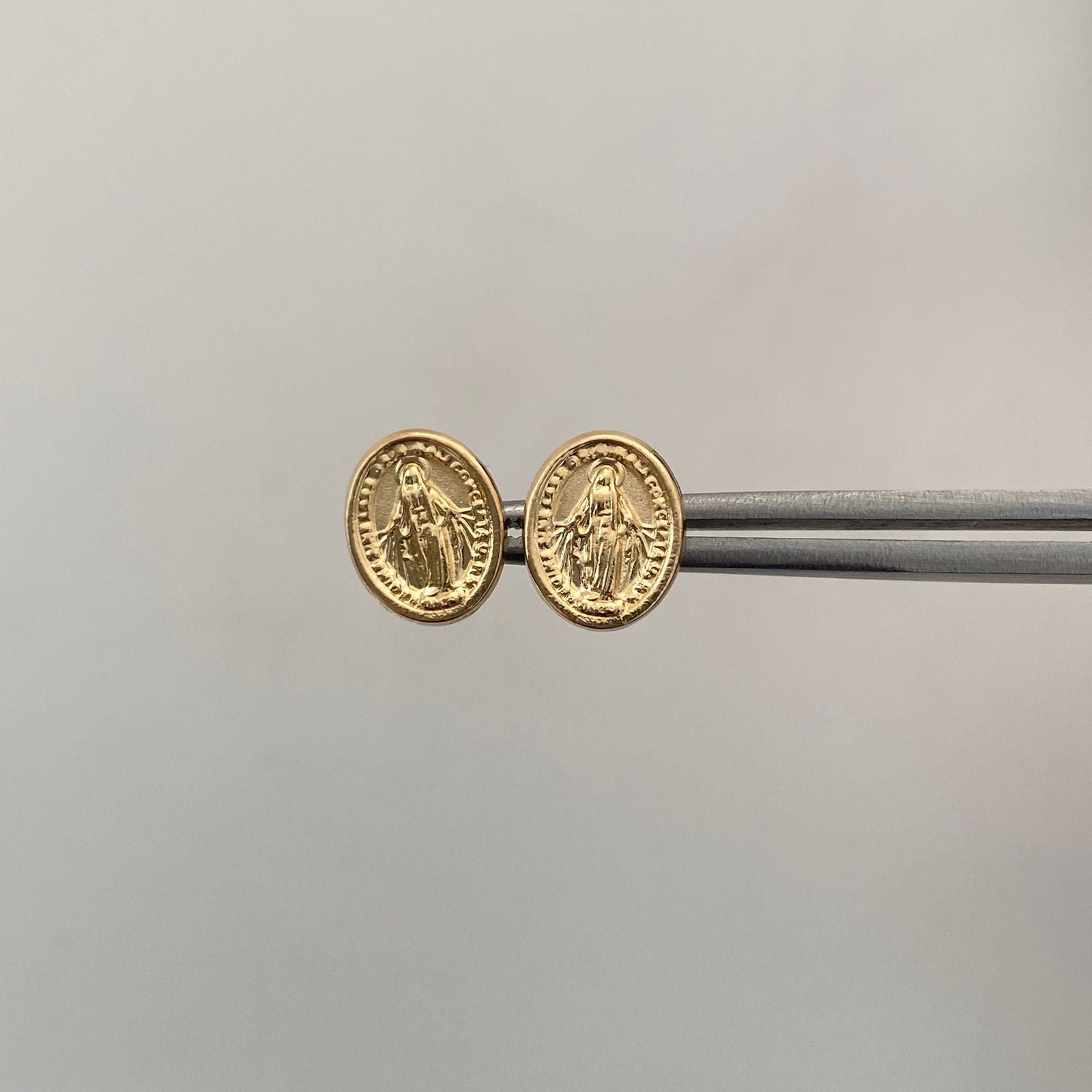 Topos Virgen Milagrosa Oro amarillo 18k 0,9 Gr / 8,7 mm