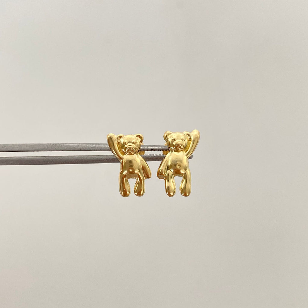 Topos Oso mano Alzada Oro amarillo 18k 0,8 Gr / 6,5 mm