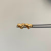 Topos corazon inflado  Oro amarillo 18k 0,75 Gr / 10 mm