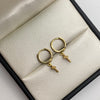 Candonga lisa dije cruz Oro amarillo 18k 1,8 Gr / 2 Cm
