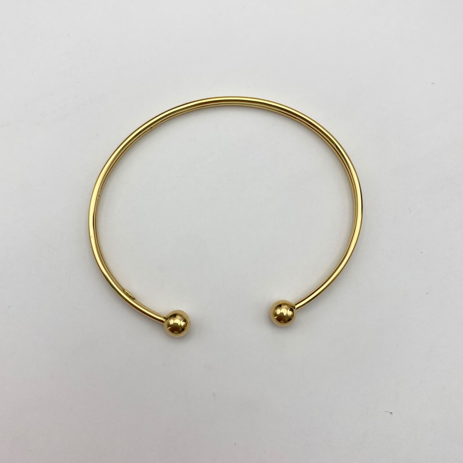 Aro It  Balin Oro amarillo 18k +4 / 5,45 Gr / 2,4 mm / 19 Cm