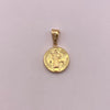 Dije San benito Oro amarillo 18k 1,21 Gr / 16,1 mm / 2,6 Cm