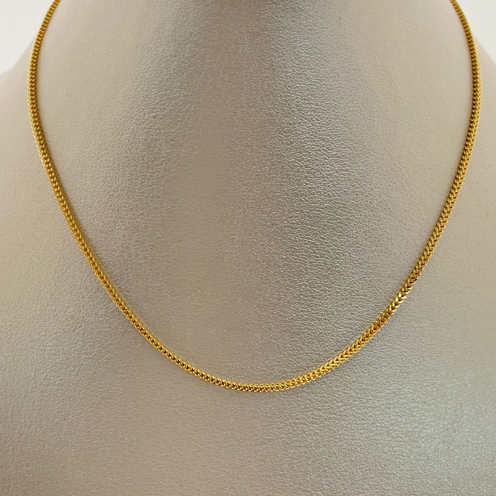 Cadena It Franco Oro amarillo 18k +1 / 4,15 Gr / 1,5 mm / 60 Cm