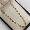 Cadena Gc liso Oro amarillo 18k 7,20 Gr / 4,5 mm / 45 Cm Broche 0,40