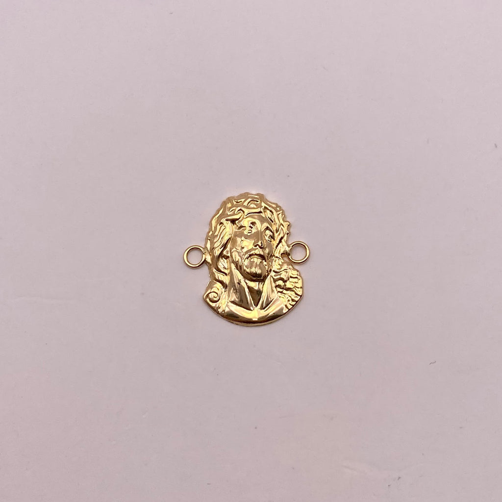 Herraje rostro jesus Oro amarillo 18k 1 Gr / 1,7 Cm