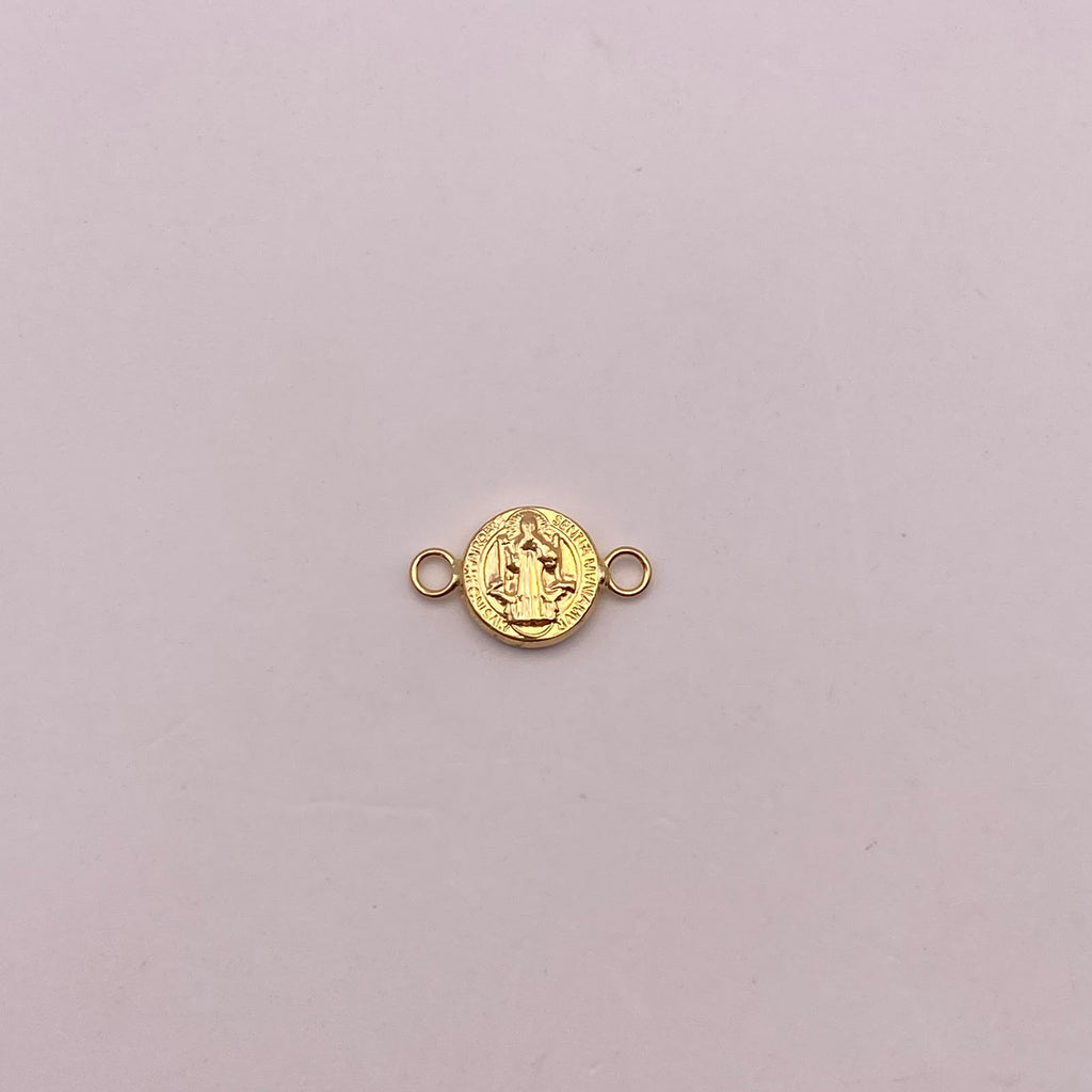 Herraje san benito Oro amarillo 18k 0,34 Gr / 1,3 Cm