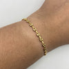 Pulso Gc liso Oro amarillo 18k 2,85 Gr / 4,3 mm / 19,3 Cm Broche 0,40