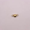 Herraje corazón inflado Oro amarillo 18k 0,26 Gr / 1 Cm