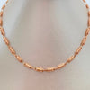 Cadena Rustica Oro rosa 18k 5,45 Gr / 3,3 mm / 60 Cm Broche 0,40