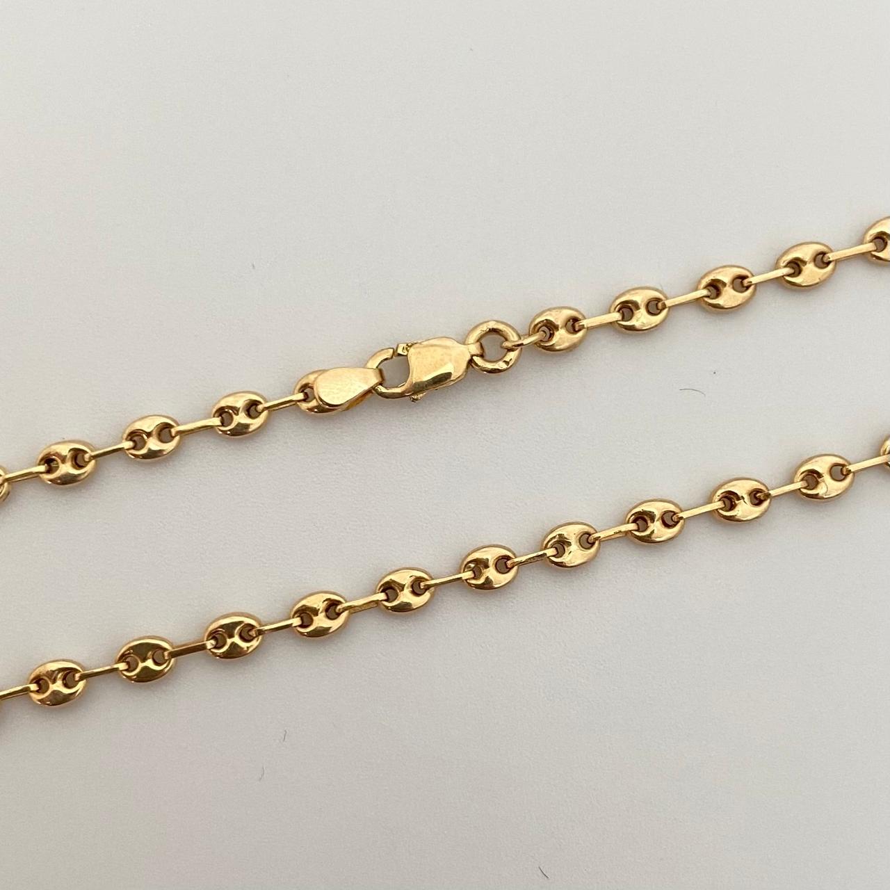 Cadena gc Oro amarillo 18k 3,80 Gr / 3,1 mm / 40 Cm Broche 0,30