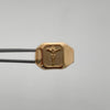 Anillo Cristo Oro amarillo 18k / Talla 11 3/4 / 2,55 Gr / 4,4 mm