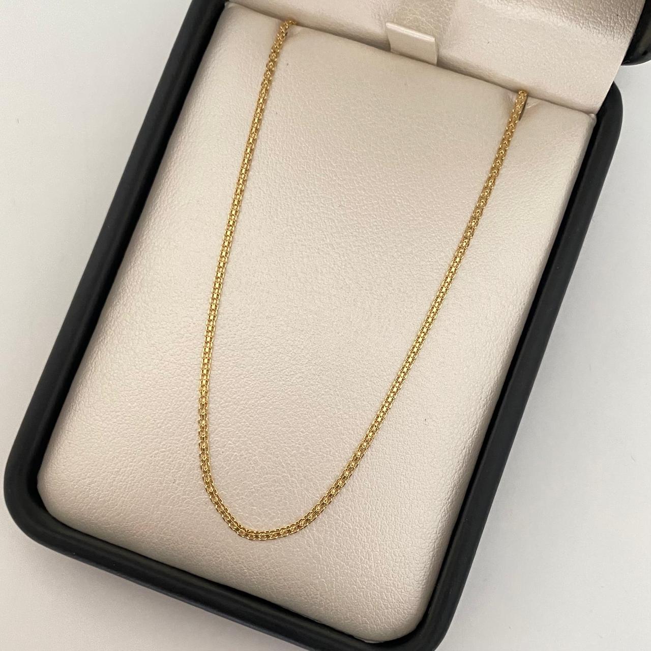 Cadena It mini china Oro amarillo 18k +1 / 2,70 Gr / 1,5 mm / 50 Cm