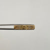 Anillo It circulos y circones blancos Oro amarillo 18k / Talla 7 1/4 / +3 / 2,65 Gr