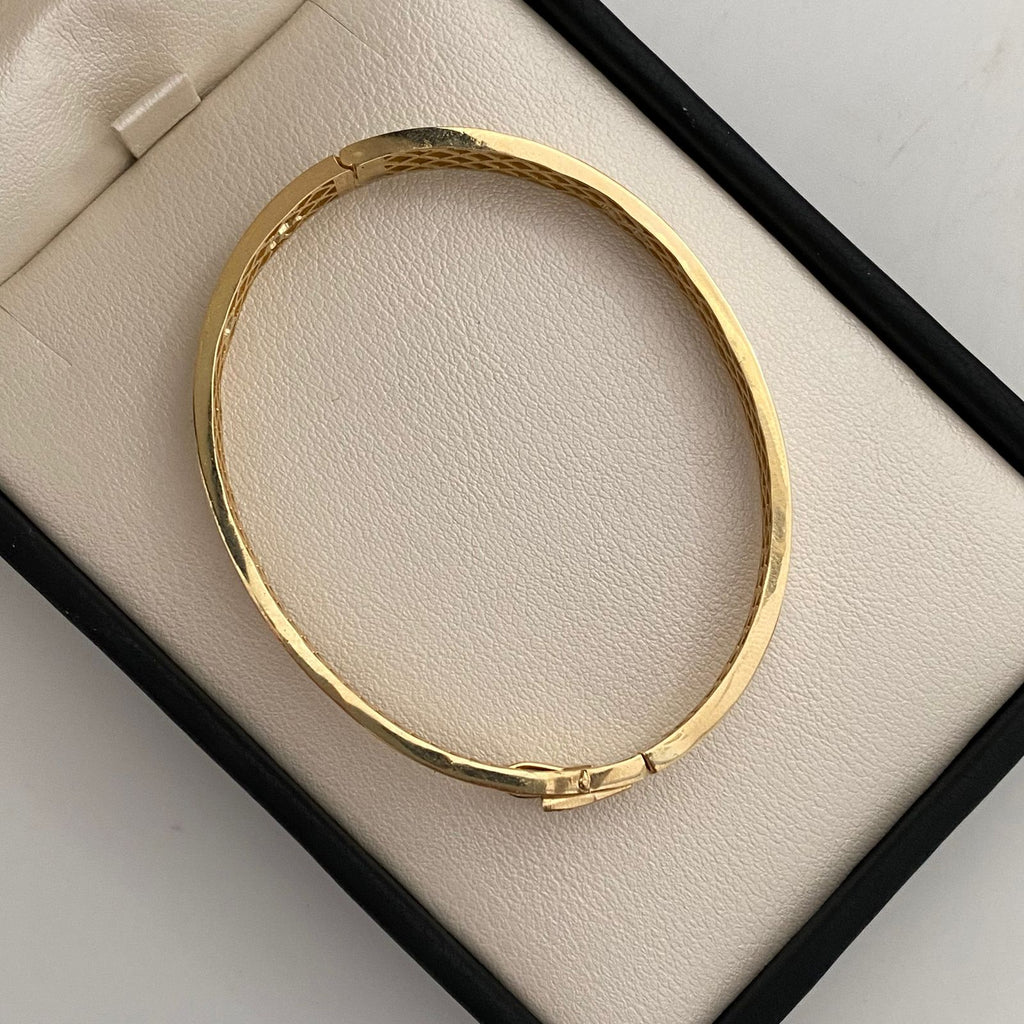 Aro Sello Oro amarillo 18k 13,45 Gr / 5,8 mm / 19,5 Cm