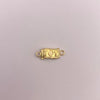Herraje dolar Oro amarillo 18k 0,36 Gr / 1,3 Cm