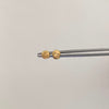 Topos Redondo Diamantado Oro amarillo 18k 0,5 Gr / 4,9 mm