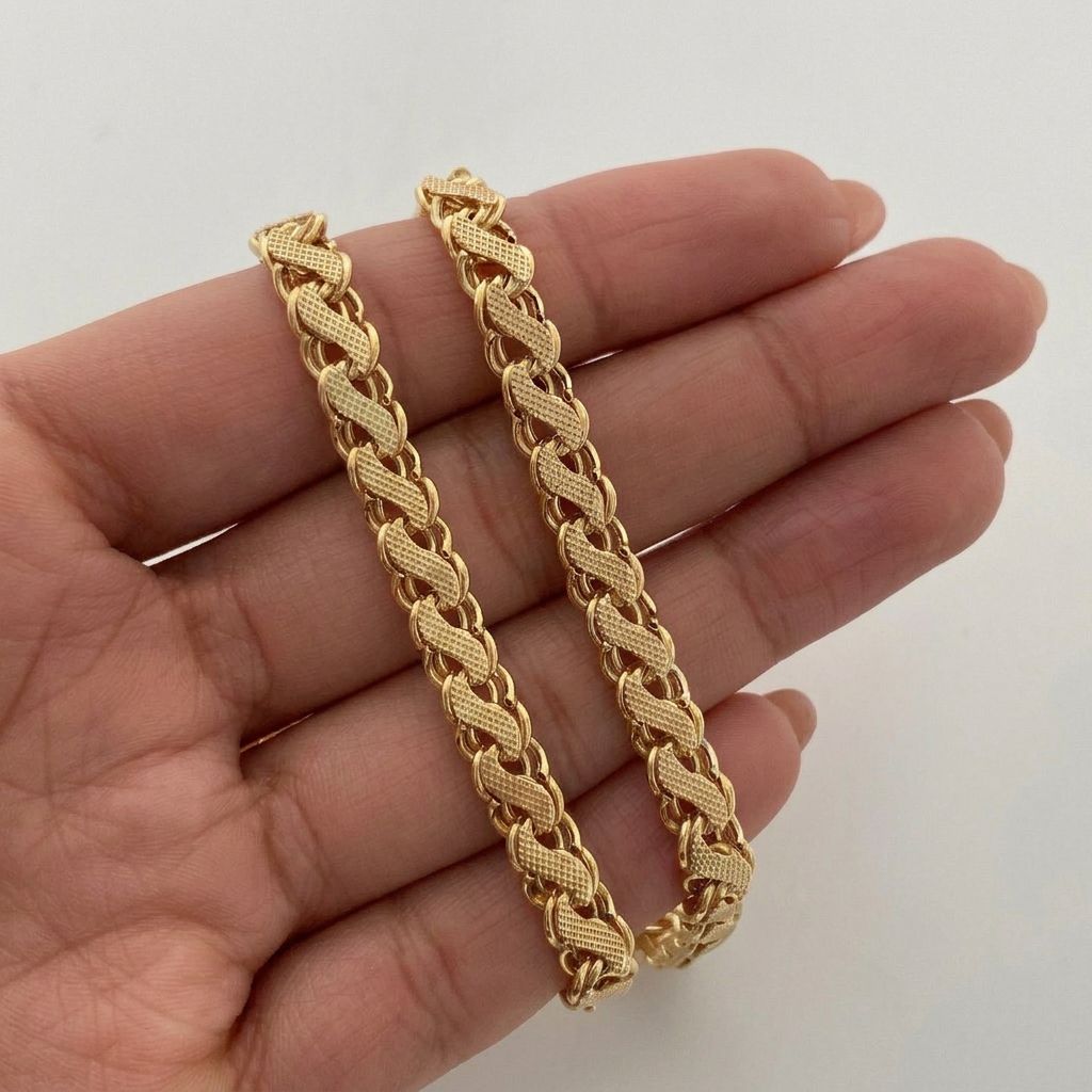 Cadena It Rustica Especial Oro amarillo 18k +2 / 31,05 Gr / 6,1 mm / 60 Cm
