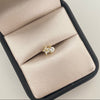 Piercing circon y estrella ( joya ) Oro amarillo 18k 0,8 Gr