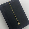 Tobillera It Militar especial Oro amarillo 18k +2 / 1,25 Gr / 1,1 mm / 19 Cm