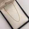 Cadena It Singapur Oro amarillo 18k +1 / 1,11 Gr / 1 mm / 45 Cm