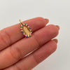 Dije Virgen de Guadalupe Casting Multicolor Oro amarillo 18k 1,25 Gr / 9,3 mm / 2,1 Cm