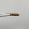 Anillo Corazon seguido Oro amarillo 18k / Talla 6 / 1,45 Gr / 2,4 mm