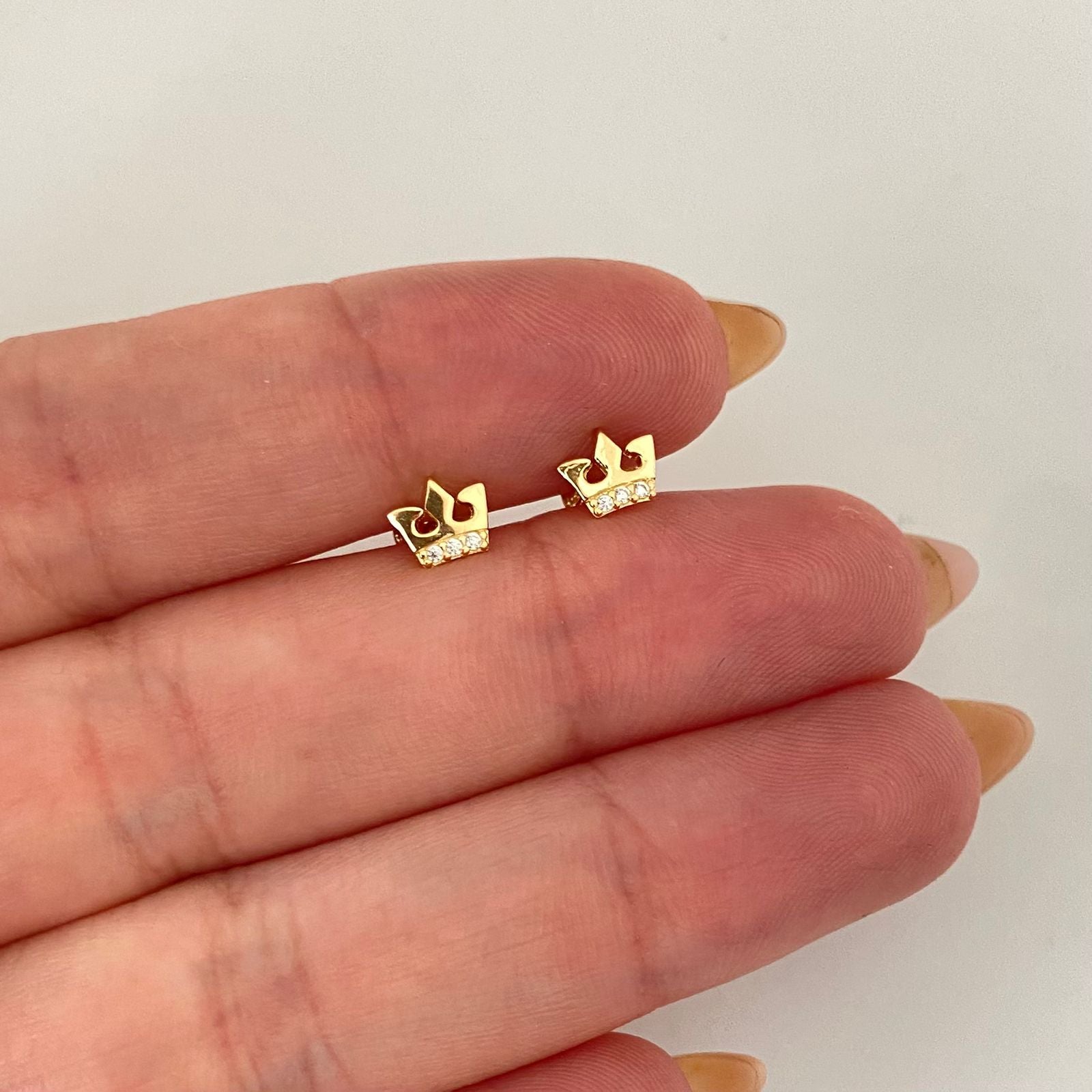 Topos tiara casting Oro amarillo 18k 0,85 Gr / 6,2 mm