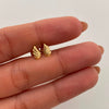 Topos Alas  Oro amarillo 18k 0,6 Gr / 4 mm