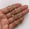 Cadena gc Tres oros 18k 11,35 Gr / 5,3 mm / 60 Cm Broche 0,40
