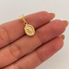 Dije San Miguel Arcangel Oro amarillo 18k 0,55 Gr / 8,4 mm / 1,9 Cm