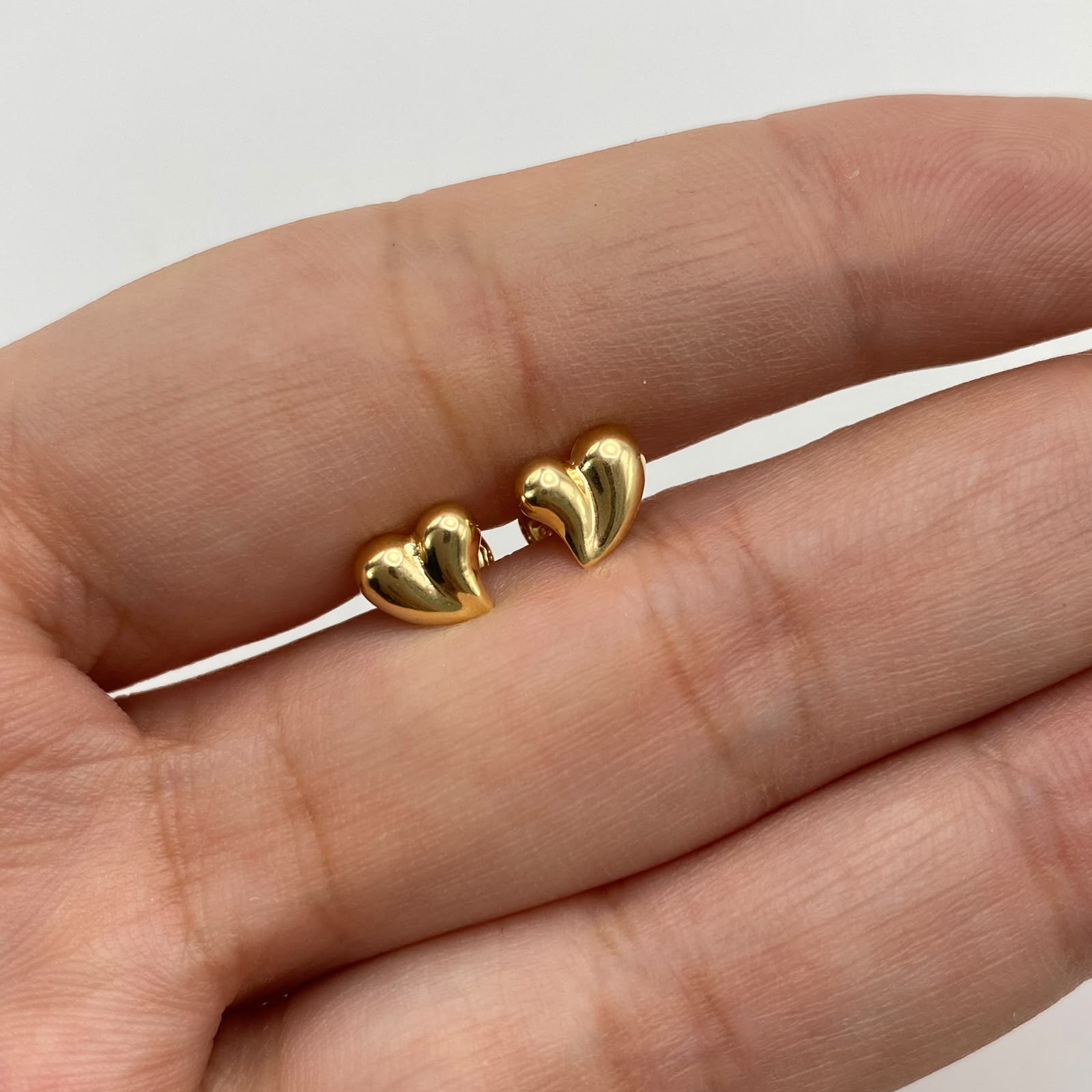 Topos Corazon burbuja Oro amarillo 18k 0,6 Gr / 6,7 mm