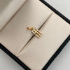 Dije Cruz Casting Oro amarillo 18k 1 Gr / 6,1 mm / 1,6 Cm