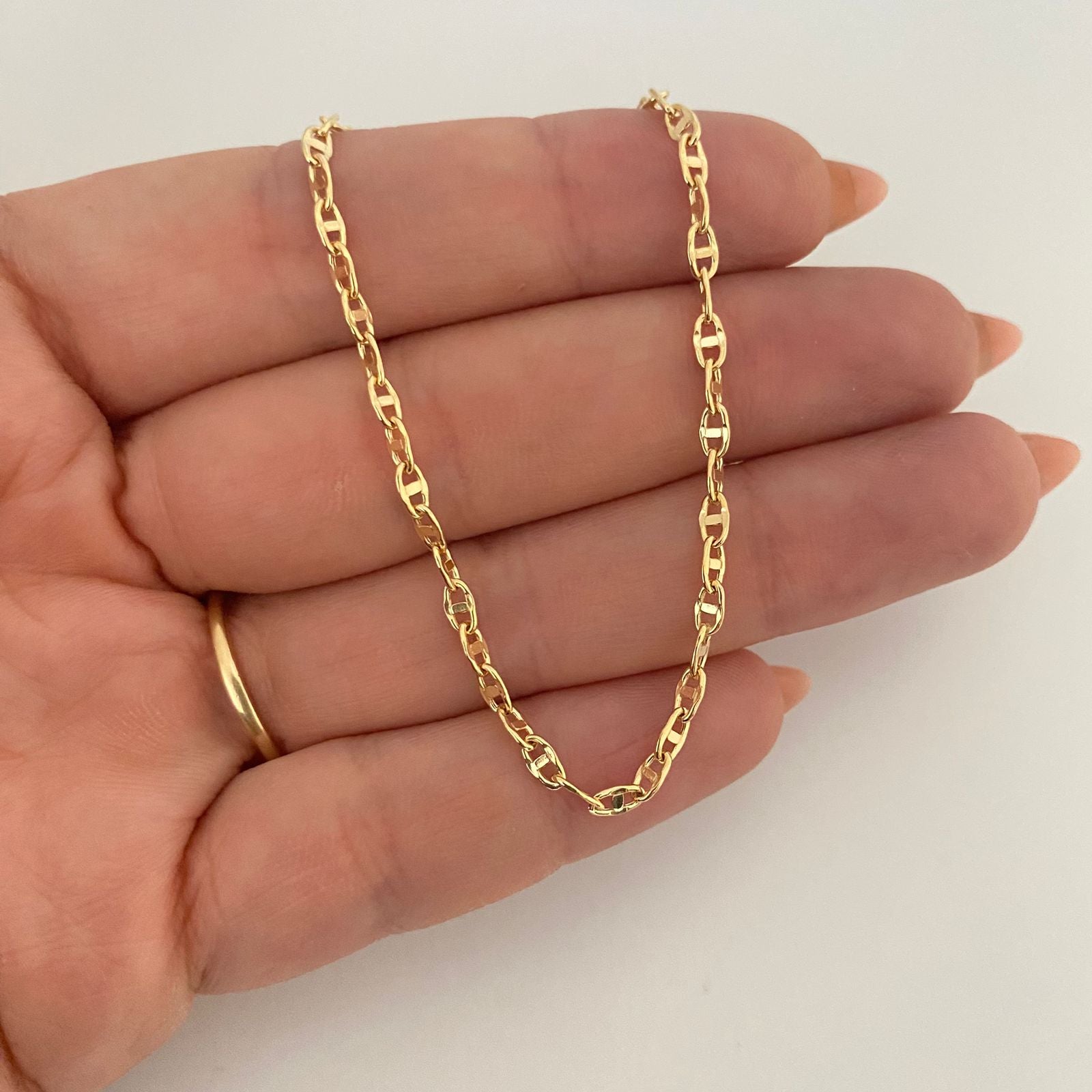 Cadena It escalera Oro amarillo 18k 4,75 Gr / 2,65 mm / 60 Cm