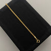 Pulso It Lazo  Oro amarillo 18k +1 / 1,25 Gr / 2,2 mm / 19 Cm