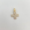 Dije cruz casting Oro amarillo 18k 2,05 Gr / 2,8 Cm