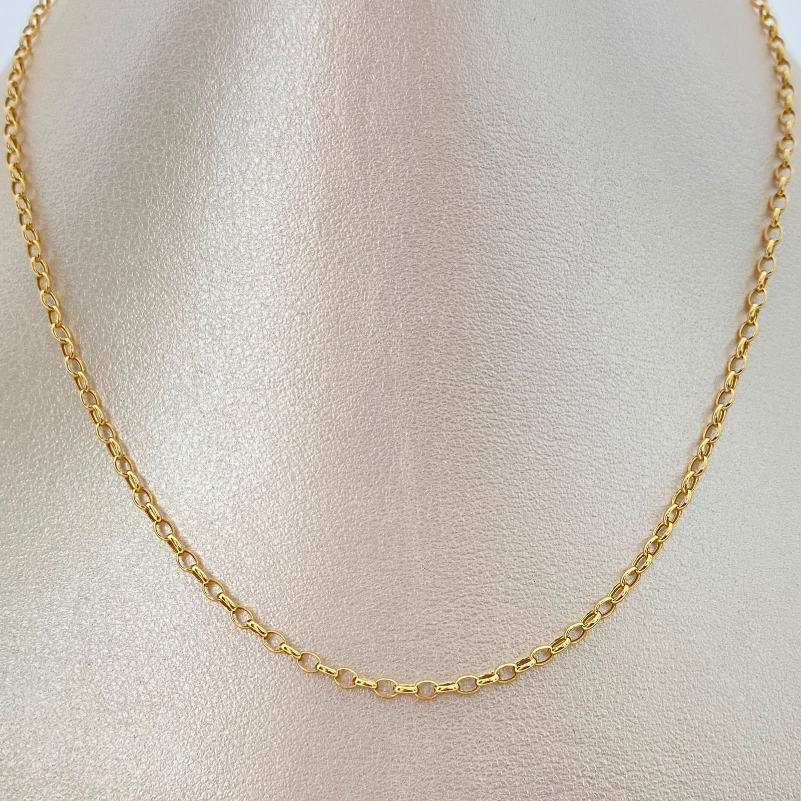 Cadena It Aro Seguido Oro amarillo 18k 2,45 Gr / 1,7 mm / 50 Cm