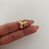Dije caballo troquelado Oro amarillo 18k 0,95 Gr / 1,5 Cm