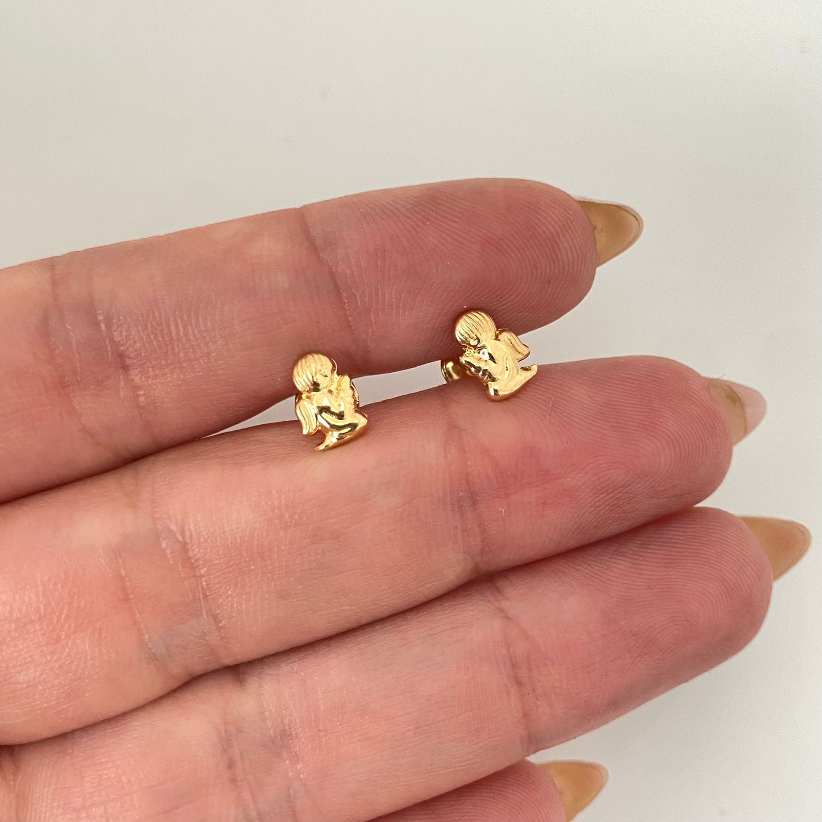 Topos ángelito Oro amarillo 18k 0,5 Gr / 4,0 mm