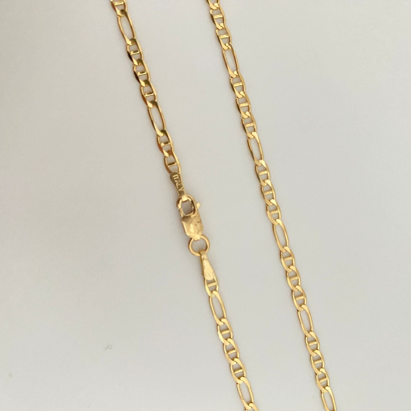 Cadena It 3x1 tipo escalera Oro amarillo 18k 6,35 Gr / 2,65 mm / 60 Cm