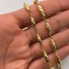 Cadena Dubai Oro amarillo 18k 8,80 Gr / 3,8 mm / 60 Cm Broche 0,40