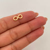 Herraje Infinito Oro amarillo 18k 0,35 Gr / 1,3 Cm