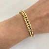 Pulso It cubano moch  Oro amarillo 18k +1 / 8,55 Gr / 7 mm / 20 Cm